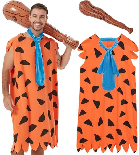 halloween costumes ideas 2026: Reviews and Buying Guide guide thumbnail featuring qnprt 2025 Adult Mens Couples Halloween Family Caveman Costumes...